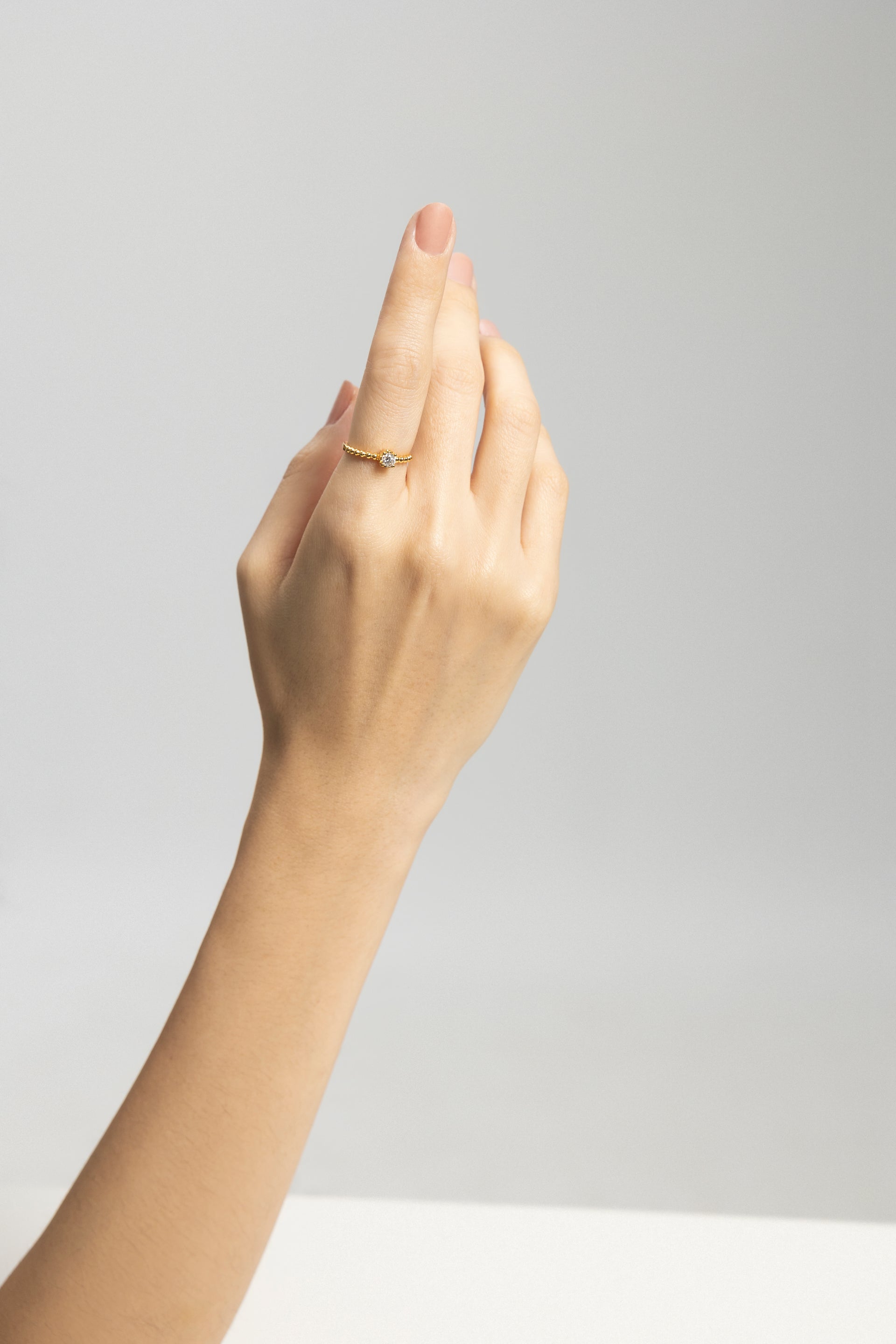 aROUND 爪鑲 30分戒指