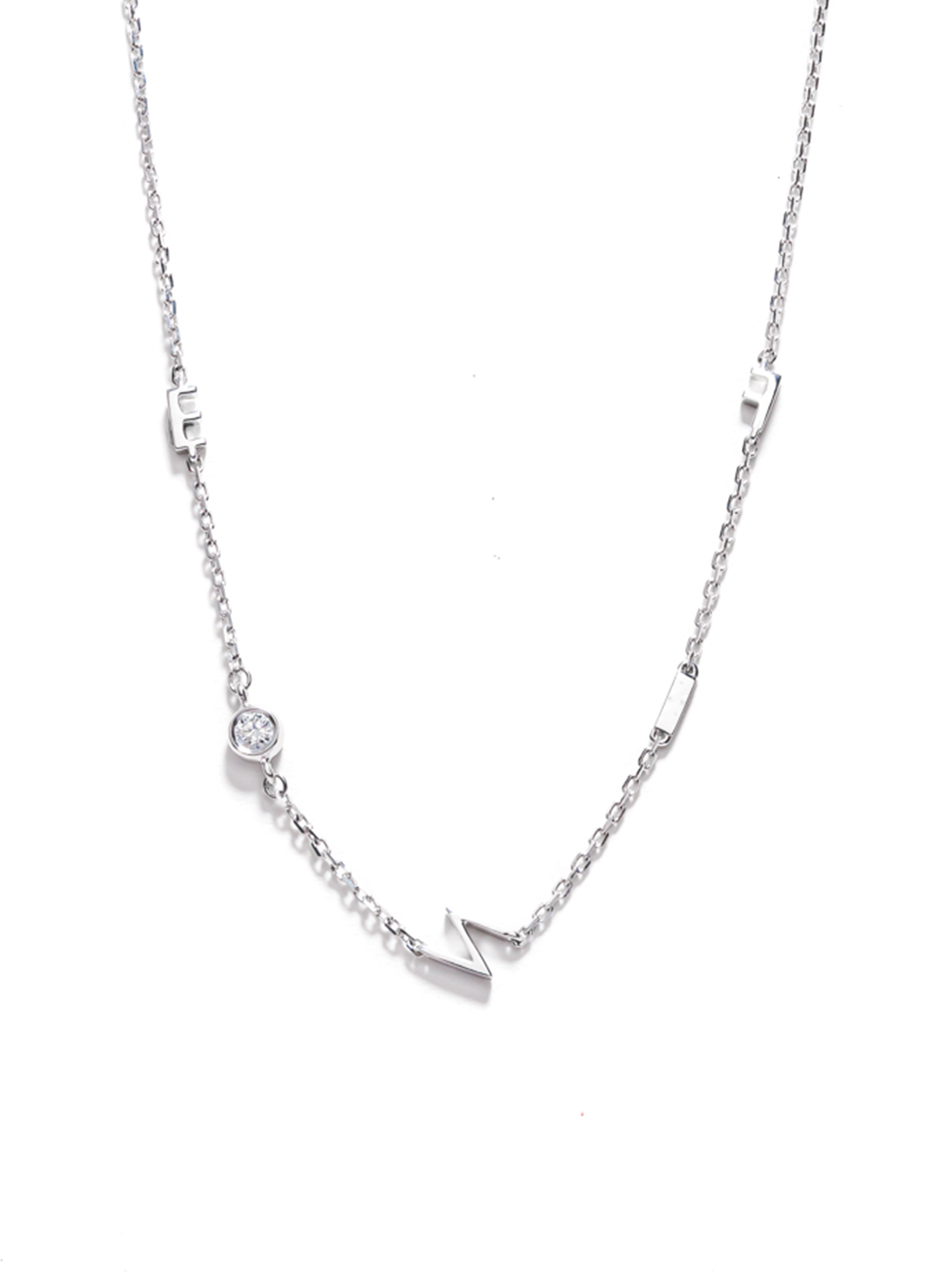 ALPHABETS 10分鑽單字項鍊