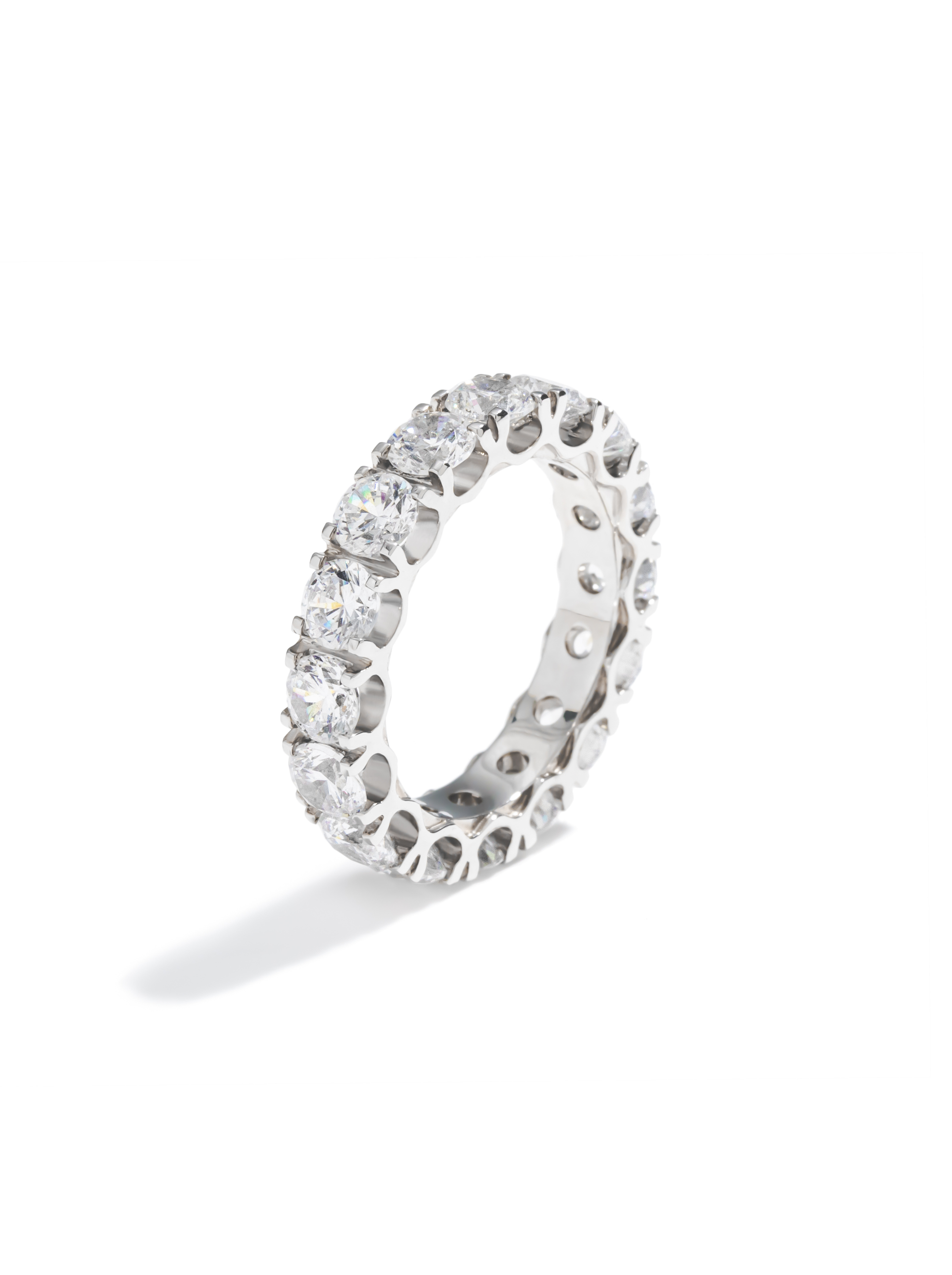 ETERNITY 50分圓形U爪排鑽戒